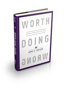 3d book cover of worth doing wrong