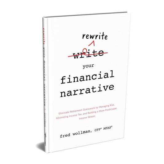 3d book cover of rewrite your financial narrative