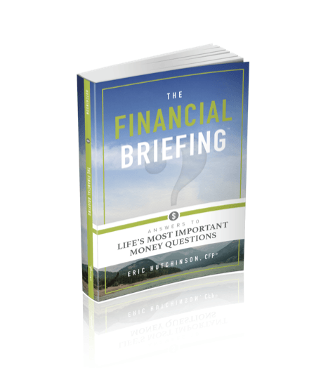 3d book cover of the financial briefing