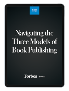 3 models of book publishing cover page