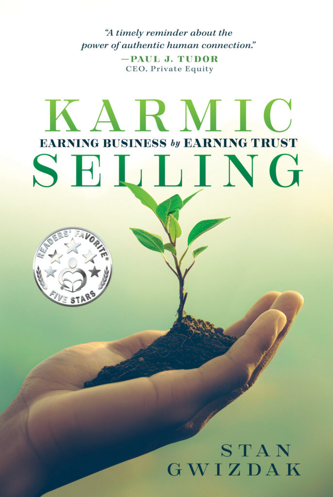 karmic selling book cover by stan gwizdak