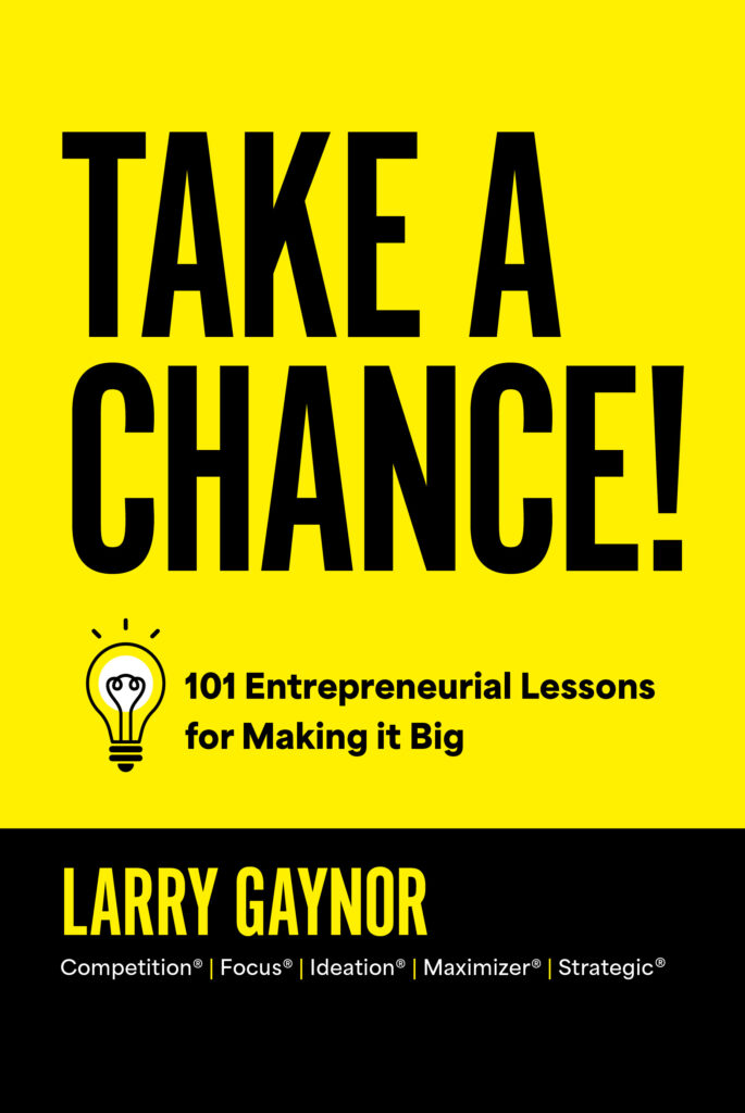 take a chance by larry gaynor book cover