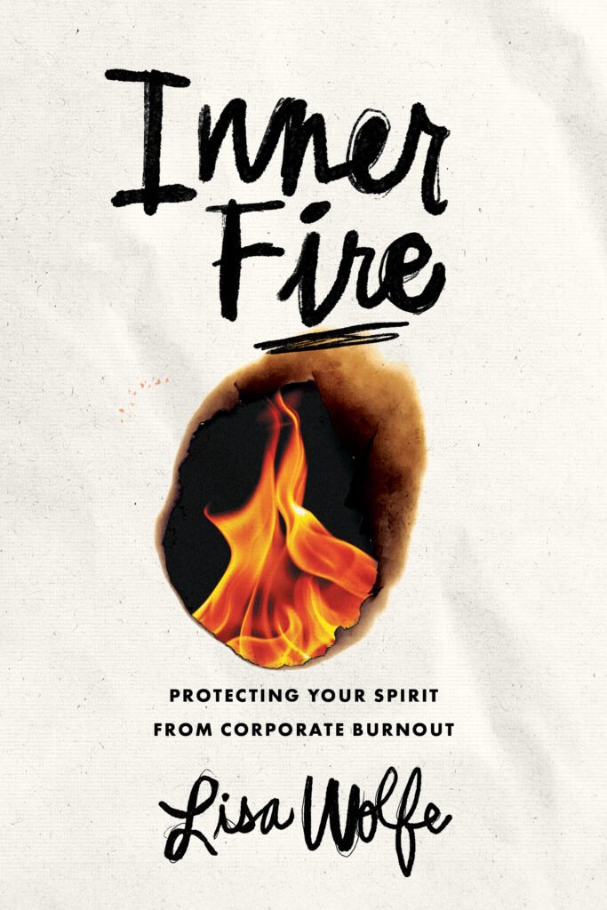 inner fire book cover by lisa wolfe